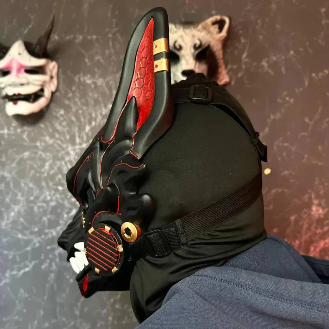 Cyberpunk-Maske Pro