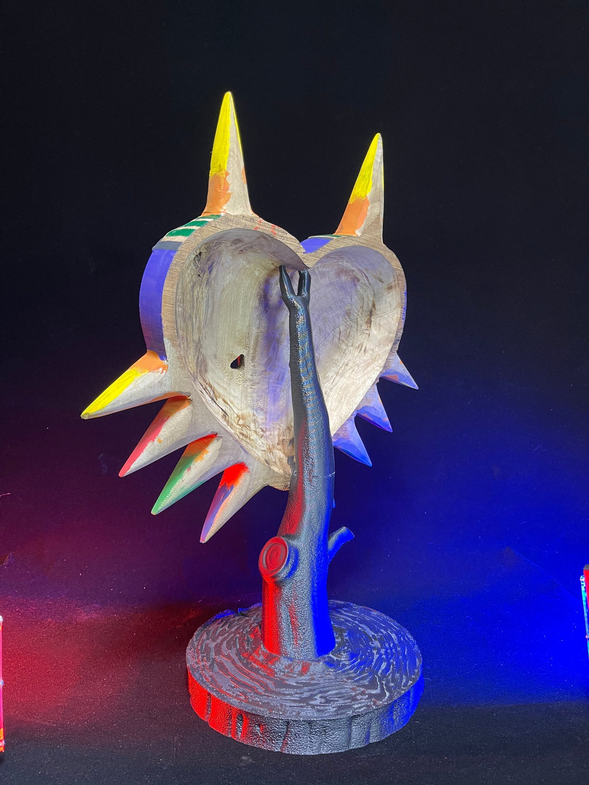 Wooden Majorae Mask