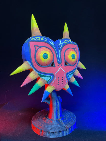 Wooden Majorae Mask