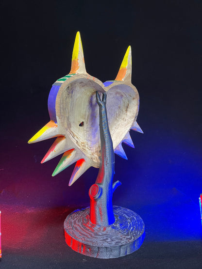 Wooden Majorae Mask