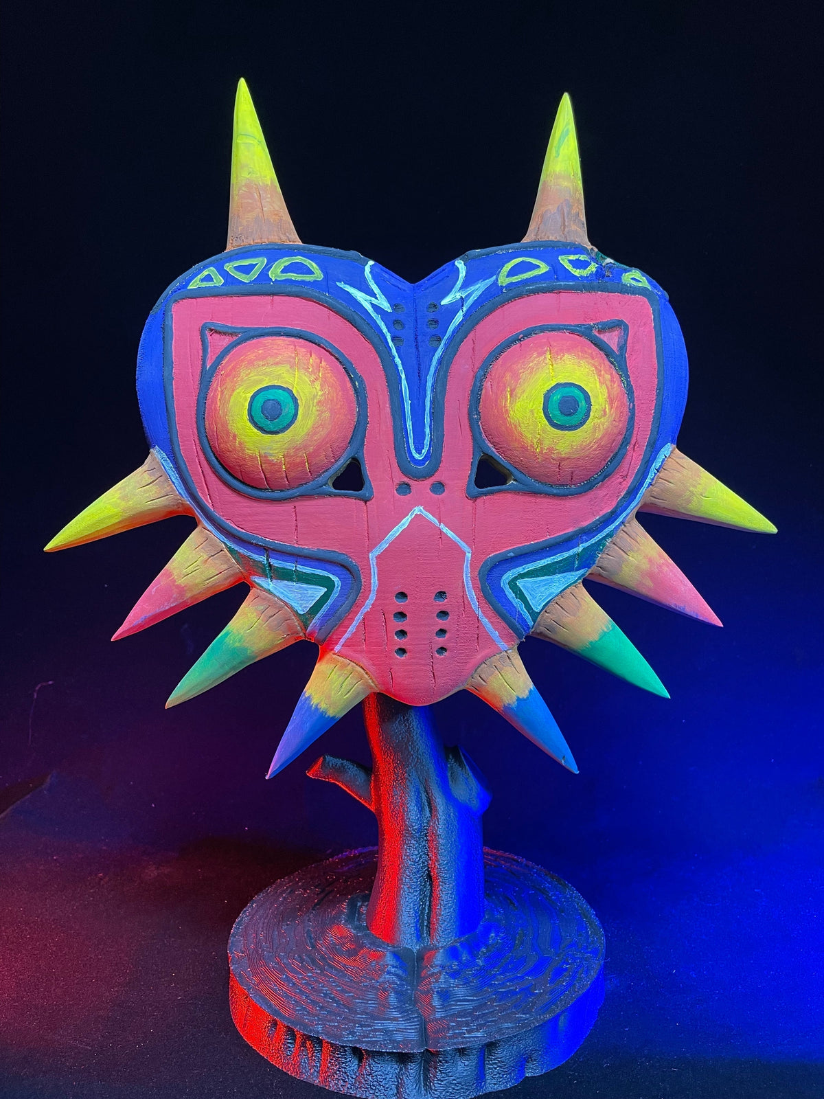 Wooden Majorae Mask